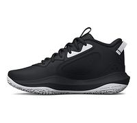 Under Armour UA Lockdown 6 Chaussures de sport unisexes, baskets légères et respirantes, couleur noir/noir/or métallisé