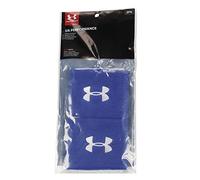 Under Armour UA Lot de 2 Bracelets de Performance pour Homme Bleu OSFA 7,6 cm