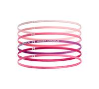 Under Armour UA Lot de 6 mini bandeaux élastiques pour fille Rose/blanc Taille unique, Rose Prime / / Blanc, One Size
