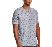 Under Armour UA M ELEVATED CORE AOP NEW-GRY Tee-shirt M Argent