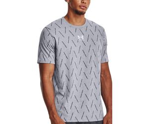 Under Armour UA M ELEVATED CORE AOP NEW-GRY Tee-shirt M Argent