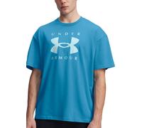 Under Armour UA M HW OS Branded SS Tee-shirt L Bleu
