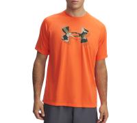 Under Armour UA M TECH PRINT FILL SS Tee-shirt L Orange