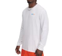 Under Armour UA M WORKWEAR LOGO LS Tee-shirt à manches longues L Blanc