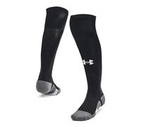Under Armour UA Magnetico 1pk Over-The-Calf Chaussettes de sport, Chaussettes hautes anti-transpirantes, Chaussettes de foot, running ou workout pour hommes et femmes, noir/gris/blanc