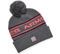 Under Armour Bonnet à pompon pour homme Gris Taille unique