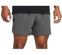 Under Armour UA Peak Woven Shorts-GRY Shorts S Argent