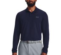 Under Armour UA Performance 3.0 LS Polo-BLU Tee-shirt M Bleu