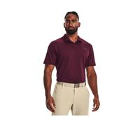 Under Armour UA Performance 3.0 Polos à Manches Courtes, (600) Dark Maroon / / / Gris Pitch, 4XL Homme