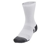 Under Armour UA Performance Cotton 3p Mid Chaussettes XL Blanc