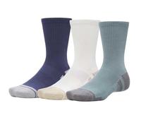 Under Armour UA Performance Tech 3pk Crew Chaussettes Unisexes, Bleu, Taille Unique Mixte Adulte