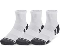 Under Armour Chaussettes UA Performance Tech 3pk Qtr WHT Mixte Taille XL EU