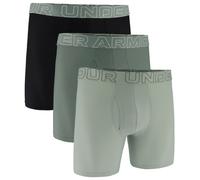 Under Armour UA PERFORMANCE TECH MESH -SOLID 6 IN 3PK Caleçon S Argent