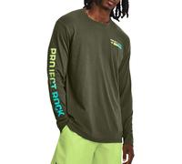 Under Armour UA PJT ROCK BRAHMA LS-GRN Tee-shirt à manches longues L Vert