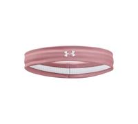 Under Armour UA Play Up Headband bandeau de sport pour femmes, bandeau respirant et séchant rapidement, couleur rose/blanc