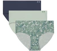 Under Armour UA PURE STRETCH NOSHOW HIPSTER-PRINT 3PK Sous-vêtements pour femme M