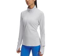 Under Armour UA Qualifier Run 1/2 Zip Sweatshirt L Argent