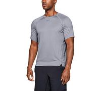 Under Armour Ua Qualifier T-Shirt Homme Gris FR : L (Taille Fabricant : LG)