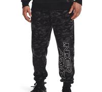 Under Armour UA RIVAL FLC CAMO SCRIPT JGR-BLK Pantalons S Noir