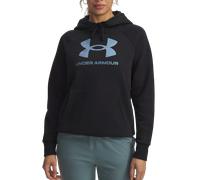 Under Armour UA Rival Flc Shimmer Hdy Sweatshirt à capuche M Noir