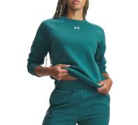 Under Armour Rival Fleece Crew Sweatshirt Vert L Femme