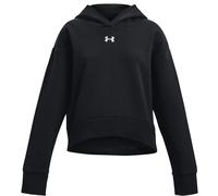 Under Armour UA Rival Fleece Crop Hoodie Sweatshirt à capuche YXS Noir