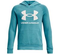 Under Armour UA RIVAL FLEECE HOODIE-BLU Sweatshirt à capuche YXS Bleu