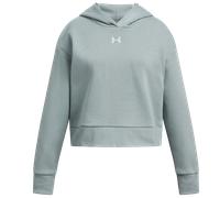 Under Armour UA Rival Fleece Hoodie Sweatshirt à capuche S Argent