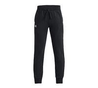 Under Armour UA Rival Fleece Joggers Pantalon de survêtement Garçon, Noir, XS