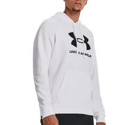 UNDER ARMOUR Sweat de sport noir / blanc, Taille M