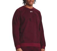 Under Armour UA Rival Fleece Printed Crew-MRN Sweatshirt M Rouge foncé