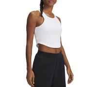 Under Armour Rival Rib Sleeveless Top Blanc XS Femme