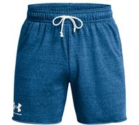 Under Armour UA Rival Terry 6in Short Shorts S Bleu