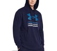 Under Armour UA Rival Terry Graphic Hood-BLU Sweatshirt à capuche S Bleu