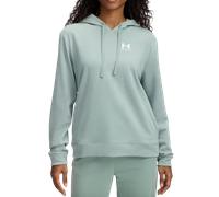 Under Armour Sweat à capuche UA Rival Terry pour femme S Vert