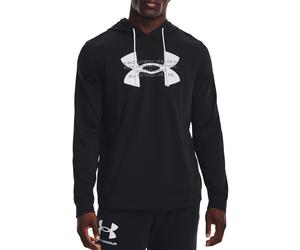 Under Armour UA Rival Terry Logo Hoodie-BLK Sweatshirt à capuche XXL Noir