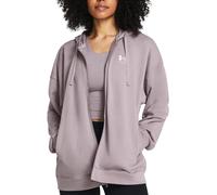 Under Armour UA Rival Terry OS FZ Hooded-GRY Sweatshirt à capuche S Argent