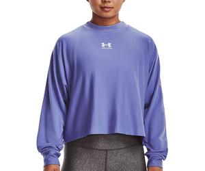 Under Armour UA Rival Terry Oversized Crw-BLU Sweatshirt L