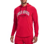 Under Armour UA Rival Try Athlc Dept HD-RED Sweatshirt à capuche XL Rouge