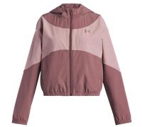 Under Armour UA Rival Woven HD Jacket Veste à capuche L Rose