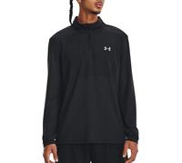 Under Armour Hommes Seamless Stride 1/4 Zip Vêtements De Course Top De Course Black - Noir L