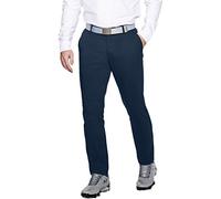 Under Armour UA Showdown Taper, Pantalon de golf élégant pour une liberté de mouvements optimale, pantalon de sport confortable à 4 poches Homme, Academy / Steel Medium Heather / Academy , 40/32