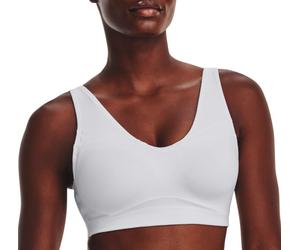Under Armour UA SmartForm Evolution Mid-WHT Brassière M Blanc