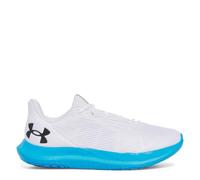 Under Armour UA Speed Swift Chaussures de Course pour Homme, Blanc/Bleu électrique/Noir, 42.5 EU