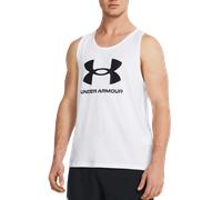 Under Armour UA SPORTSTYLE LOGO TANK Débardeurs L Blanc