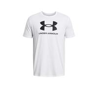 Under Armour UA Sportstyle Logo Update SS T-Shirt, Blanc / / Noir, L Homme