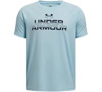 Under Armour UA Tech Split Wordmark SS Tee-shirt M Bleu