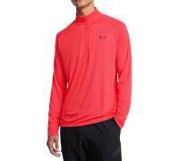 Under Armour UA Tech Textured 1/2 Zip Sweatshirt S Rouge