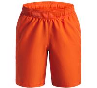 Under Armour UA Tech Woven Wordmark Short Shorts L Orange