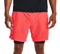 Under Armour UA Vanish Woven 2in1 Sts-RED Shorts S Orange